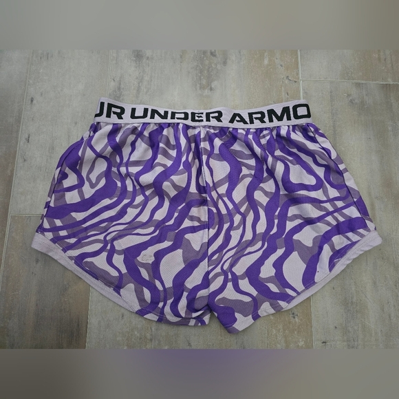 Under Armour Purple Patterned Shorts - Picture 5 of 7